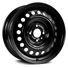 Rt 16 Steel Wheel 4 Lug X46646 Wheels 16x6.5 47 4x108 Black Rims Set Of 4