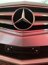 Front License Plate Tag Holder Mounting Bumper Kit Bracket For Mercedes-benz New
