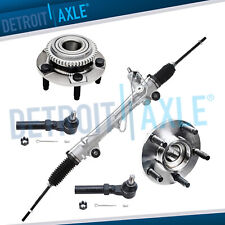 Rack And Pinion Wheel Hub Bearings Outer Tie Rods For 1994-2004 Ford Mustang