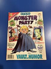 Cracked Magazine Monster Party 1 July 1988