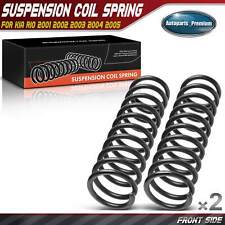 2pcs Front Left Right Coil Springs With Air Conditioning For Kia Rio 2001-2005