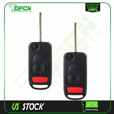 2 For Mercedes-benz Ml500 Ml320 2002 2003 2004 2005 Key Fob Shell Replacement
