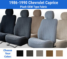 Plush Velour Seat Covers For 1986-1990 Chevrolet Caprice