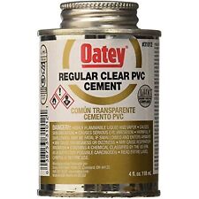 Premier 257500 Pvc Regular Bodied Pipe Cement 14 Pint Can Clear