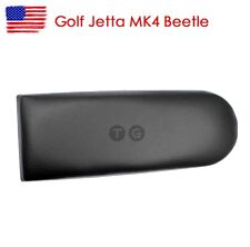 Black Pu Leather Center Console Armrest Cover For Vw Golf Jetta Mk4 Beetle Skoda