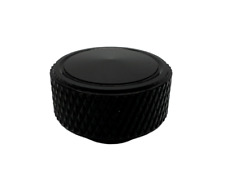 Black Knurled Round Air Cleaner Wing Nut 14 -20 Thread