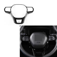 1x Glossy Black Steering Wheel Trim Cover For Honda Accord 2023 2024