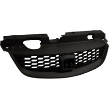 Front Grille Black Shell And Insert For 04-05 Honda Civic 2dr Coupe Plastic