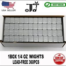 1 Boxes Stick On Self Adhesive Wheel Weights - 14oz 6 Lb Best Value Gray