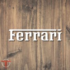 Ferrari Sports Car Automotive Vinyl Sticker Decal