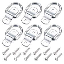 Czc Auto 6 Pack D Ring Tie Down Anchors 14 Heavy Duty Iron Trailer Tie Down...