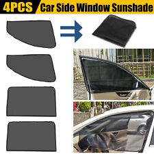 4pcs Magnetic Sun Shade Front Rear Car Window Screen Cover Sunshade Protector