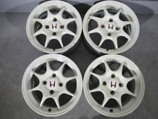 Jdm Asahi-tec Dc2 Itr Type-r 96spec Genuine Wheels Rims 156jj 4x114.3 50