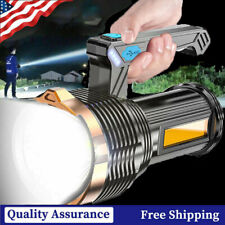 Brightest 9900000lm Led Powerful 8-modes Flashlight Rechargeable Torch Spotlight