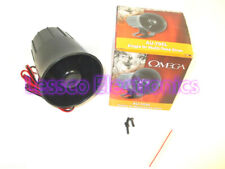 Omega Au-70sl 128db Super Loud Car Alarm Siren Car 12 Volt 2 Wire
