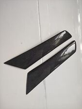 Carbon Fiber Tape-on Interior Door Handle Covers For 09-16 Hyundai Genesis Coupe