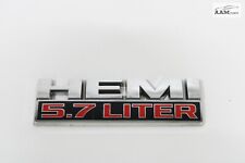 2014-2018 Dodge Ram 1500 Front Right Side Hemi 5.7 Liter Car Truck Emblem Oem