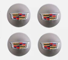 4pcs 67mm Wheel Center Hub Cap Rim Emblem For Cadillac Ats Xts Cts Srx Sts Xlr
