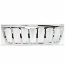 Fits Jeep Grand Cherokee Front For 1999-2003 Grille Shell Chrome Plastic
