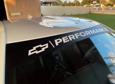 Chevrolet Performance Windshield Banner Vinyl Decal Sticker For Chevy Camaro