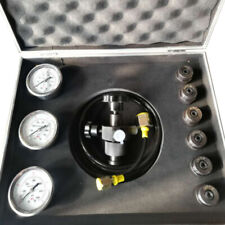 Hydraulic Accumulator Nitrogen Charging Gas Valve Fill Pressure Test 2m Hose Kit