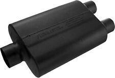 New Flowmaster 40 Series Chambered Muffler3.00 Center In2.50 Dual Outblack