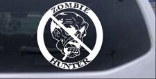 Zombie Hunter Decal Car Or Truck Window Laptop Decal Sticker 10x10.0