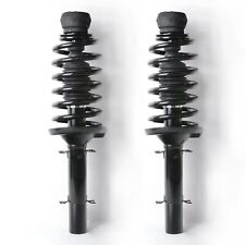 Pair Front Complete Loaded Strut With Spring For Volkswagen Golf Jetta Bettle