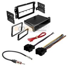 Double Din Or 1-din Car Stereo Installation Dash Kit For 2007-13 Chevy Silverado