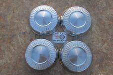 1965 1966 Plymouth Belvedere Fury Poverty Dog Dish Hubcaps Set Of 4 