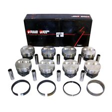 Speed Pro Fmp H631cp40 Chevy 358 Sbc Flat Top Pistons Cast Rings Kit .040