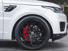 22 Hre Ff10 Black 22x10.5 Wheels Rims Fits Land Rover Range Rover Sport