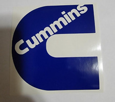 Blue Cummins Decal Sticker 4x4 Diesel Truck Sticker