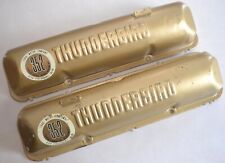 1960-1964 Ford Galaxie Gold Thunderbird Valve Covers 352390 1961 1962 1963