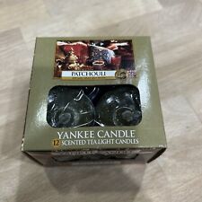 Yankee Candle Patchouli Tea Lights Rare Retired 12 Lights 4.2 Oz Brand New