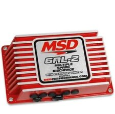Msd 6421 6al-2 Ignition Control Box - Universal W 2-step Rev-limiter Red