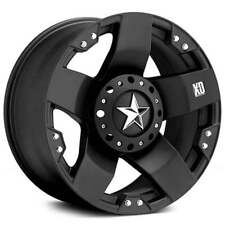 17 18 20 Xd Wheels Xd775 Rockstar Matte Black Off-road Rims 5pcs