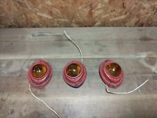 King Bee High Mounted Clearance Lights Vintage 522ux-n Sae P-61 Set Of 3 Used
