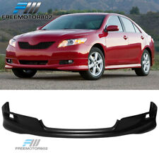Fits 07-09 Toyota Camry Oe Factory Se Style Front Bumper Lip Spoiler Pu Black