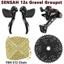 Sensah Srx 1x12 Speed Gravel Groupset 11-4650t 12s Group For Road Disc Brake