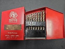 Set Of 2 Matco Drill Bit Sets 116-12 By 64ths - Dmt29 Dmc21 Missing Pieces