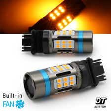 Syneticusa Canbus Error Free 3157 Amber Led Decoding Drl Turn Signal Light Bulbs