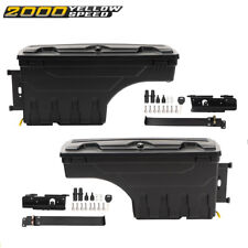 Fit For 07-2021 Toyota Tundra Truck Bed Storage Box Toolbox Left Right Side