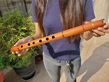 Native American Style Flute End-blown Quena Wood Tuned G 440-hz
