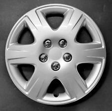 One Wheel Cover Hubcap Fits 2005-2008 Toyota Corolla 15 Silver 422-15s