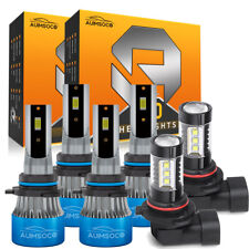 Led Headlight High Low Beam Fog Light Bulbs Kit For Chevy Colorado 2009-2012 6x