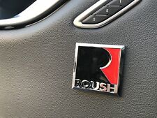 1x 3d Roush Interior Metal Emblem Badge Sticker