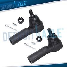 Pair Front Outer Tie Rod End Links For Ford Escape Mazda Tribute Mercury Mariner