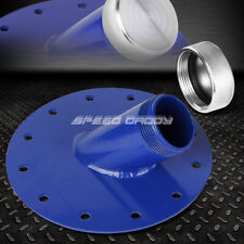 Fuel Cell Gas Tank 45 Degree 1.5 Remote Fast Fill 2.75 Filler Neckcap Blue