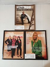 Utah Business Magazine Lot Of 3 April May Spotlight 2023 30 Women To Watch